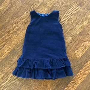 EUC Navy Florence Eiseman Dress 3T